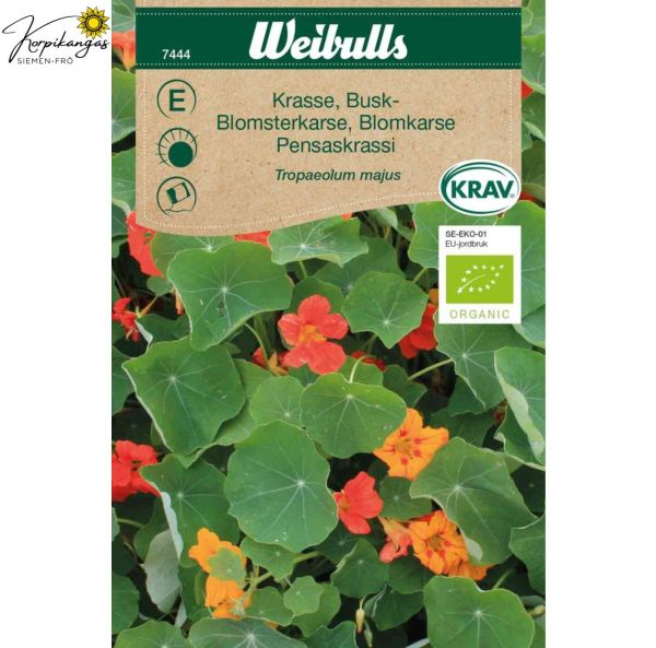 Koristekrassi, Luomu